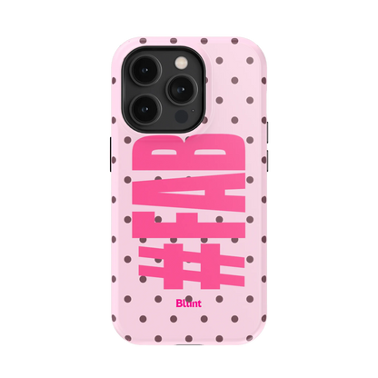 Pink Dot Fab iPhone Case