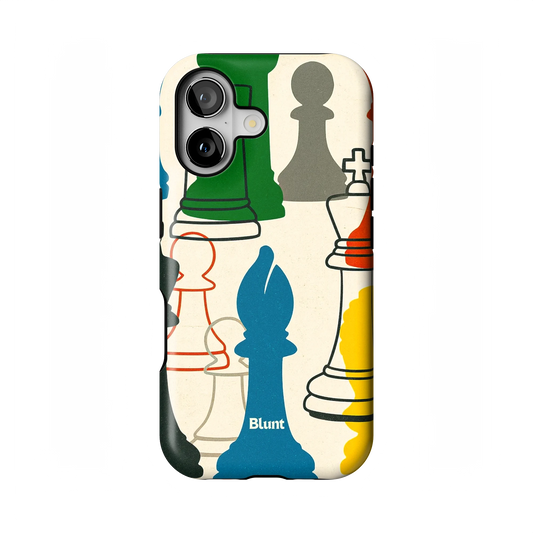 Checkmate Lines iPhone Case