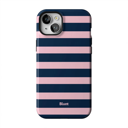 Blueberry-Blush-Stripe-iphone-case-iPhone 15 Plus-1