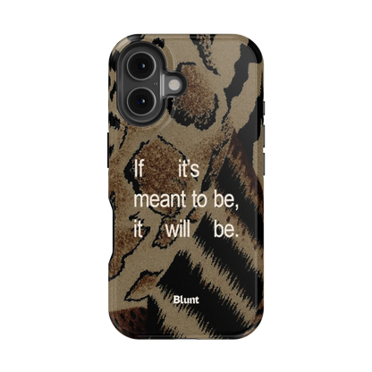 Meant To Be iPhone Case