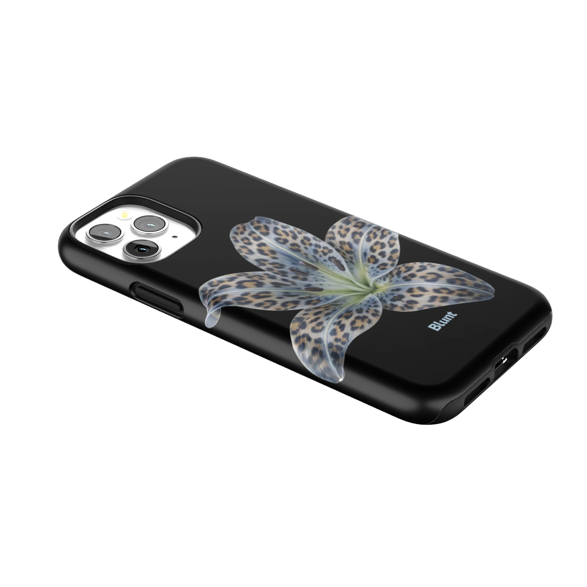 Blue-Leopard-Bloom-iphone-case-iPhone 11 Pro-2