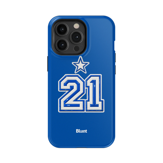 Blue All Star iPhone Case