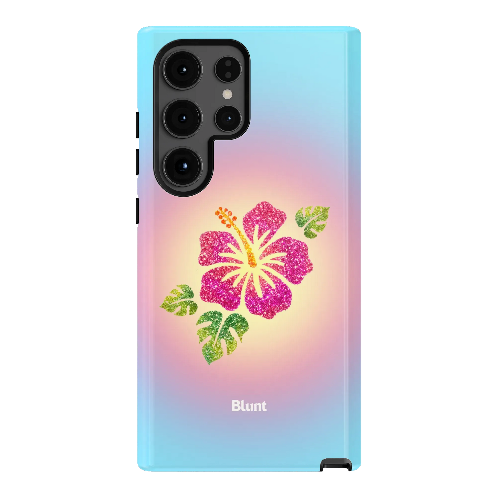 Hibiscus-Glow-samsung-case-Galaxy S24 Ultra-1