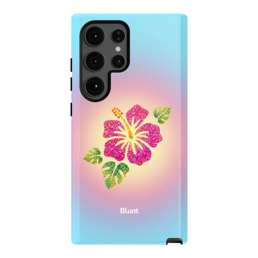 Hibiscus-Glow-samsung-case-Galaxy S24 Ultra-1