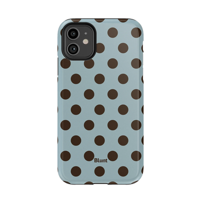 Seafoam Dot iPhone Case