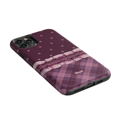 Lilac-Lattice-iphone-case-iPhone 11 Pro Max-2