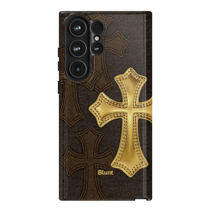 Gold Cross Samsung Case