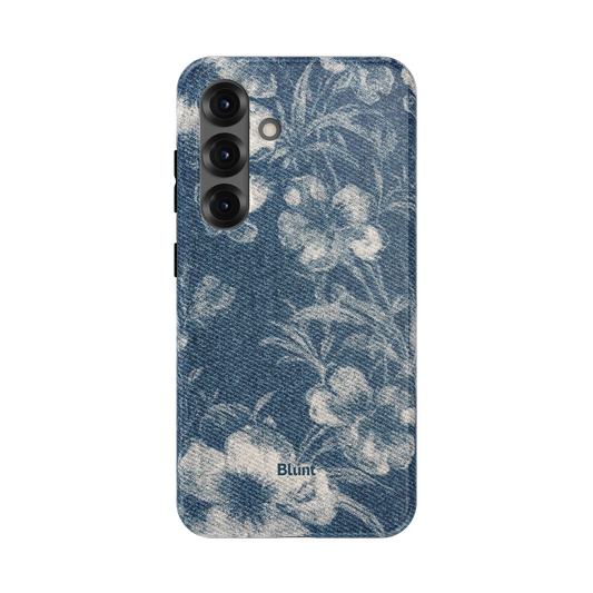 Denim Bloom Samsung Case
