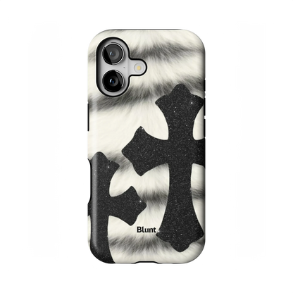 Onyx Cross iPhone Case