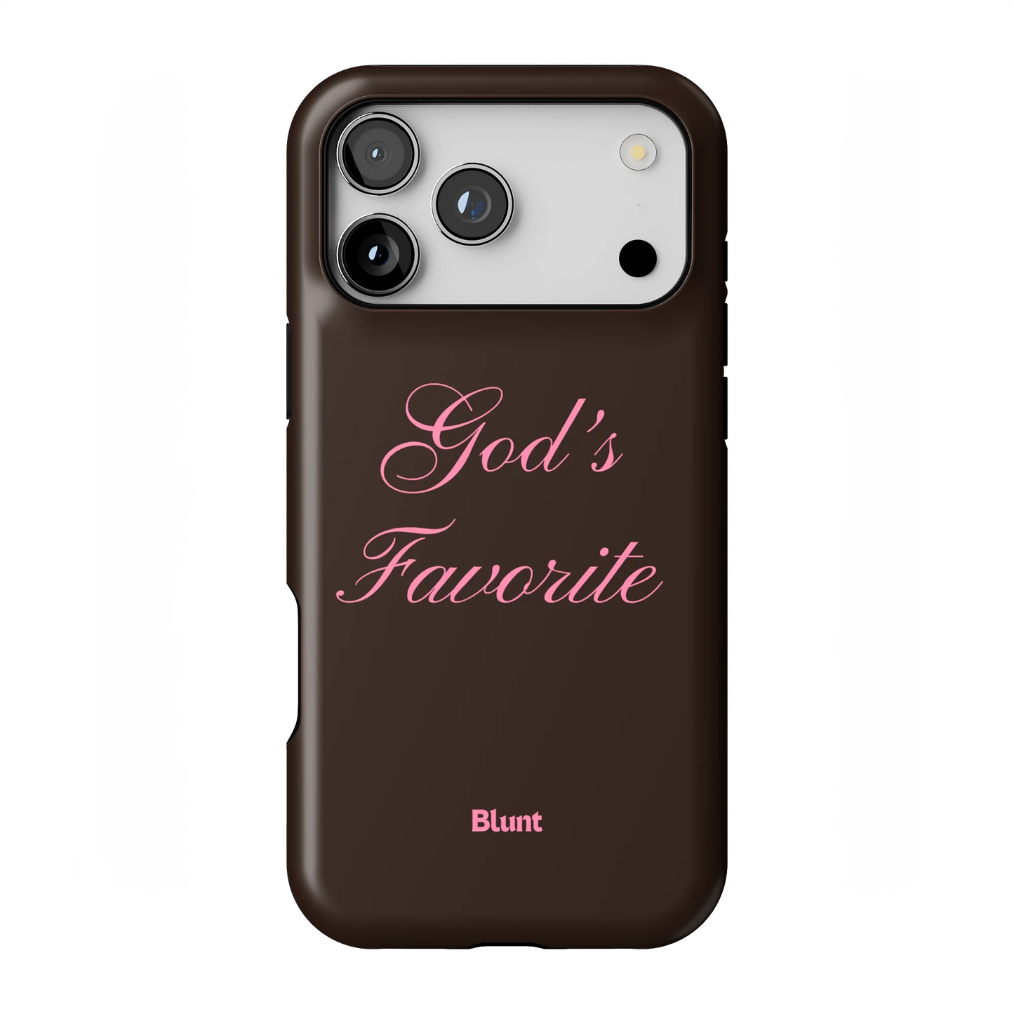Gods Favorite Brown iPhone Case