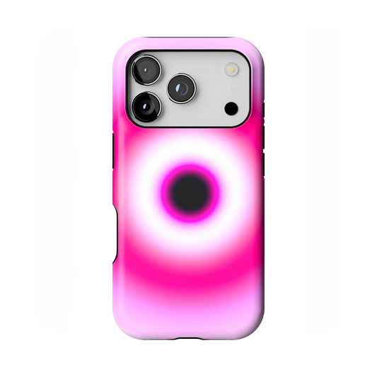 Pink Evil Eye Aura iPhone Case