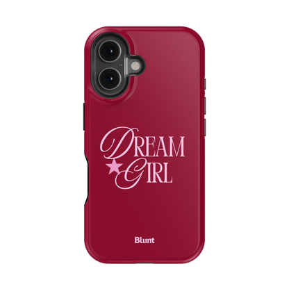 Dream Girl Maroon iPhone Case