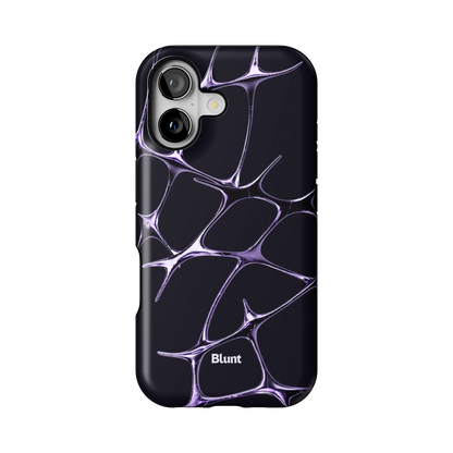 Violet Web iPhone Case