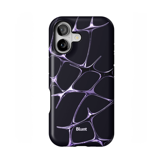 Violet Web iPhone Case