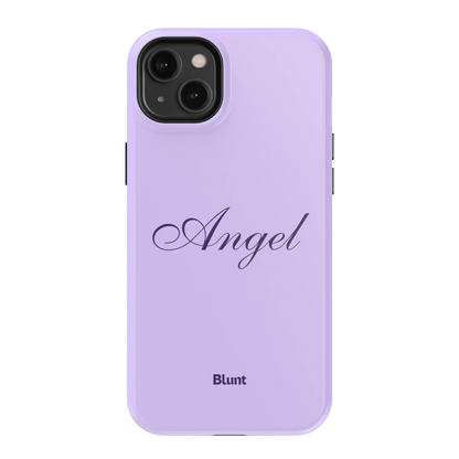 Purple Angel iPhone Case
