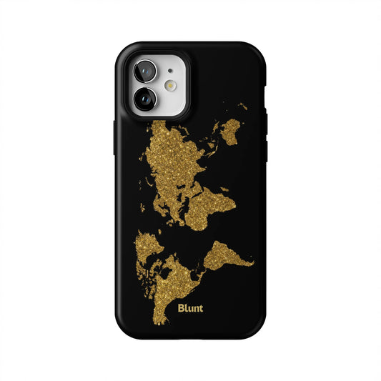Golden-Border-iphone-case-iPhone 12-1