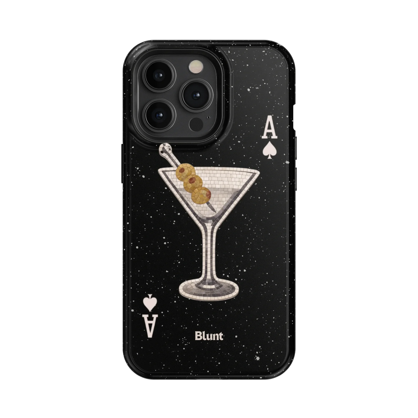 Black Dirty Martini iPhone Case