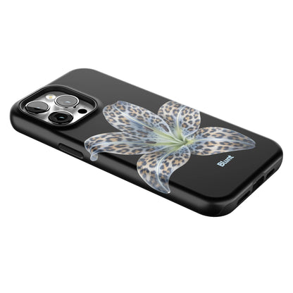 Blue-Leopard-Bloom-iphone-case-iPhone 14 Pro Max-2
