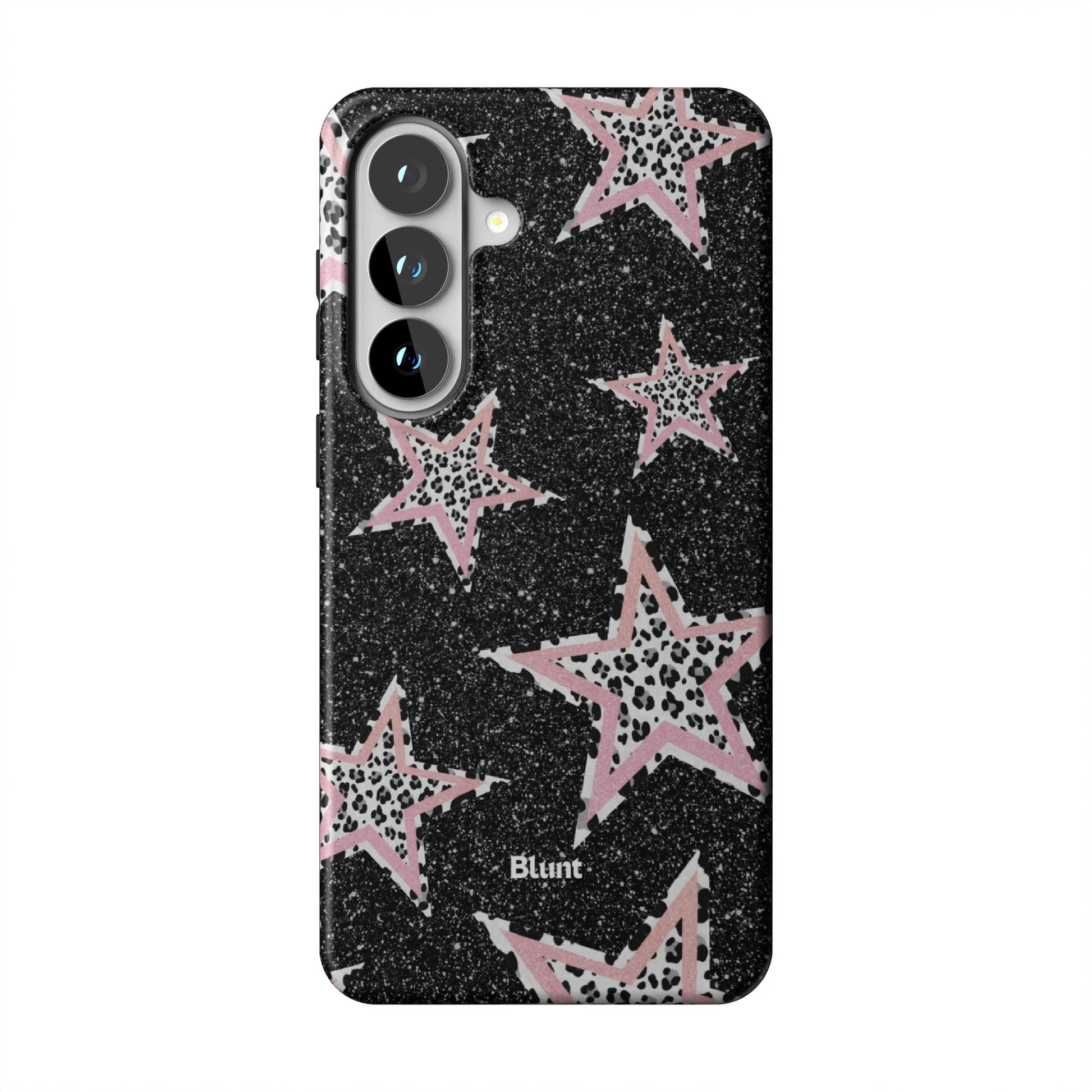 Pink-Zebra-Stars-samsung-case-Galaxy S26 Plus-1