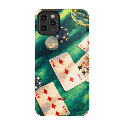 Painted Ace iPhone Case