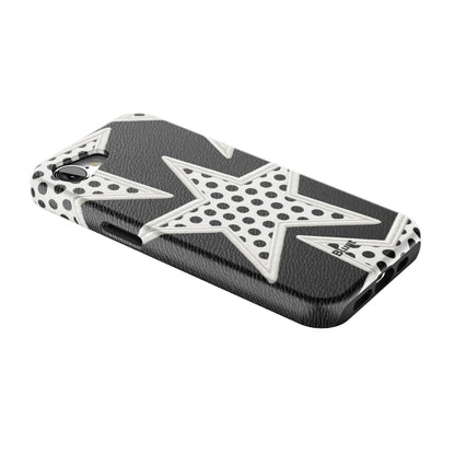 Noir-Polka-Star-iphone-case-iPhone 17 E-2