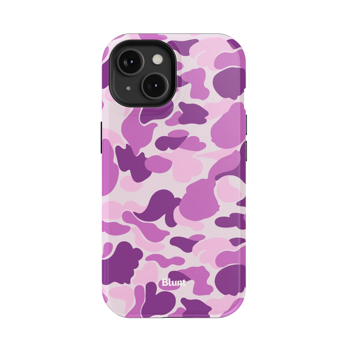 Purple Camo iPhone Case
