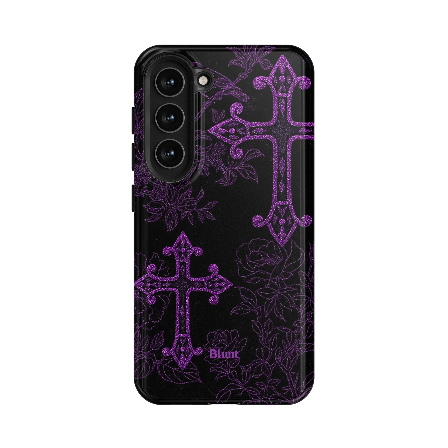 Purple Cross Samsung Case