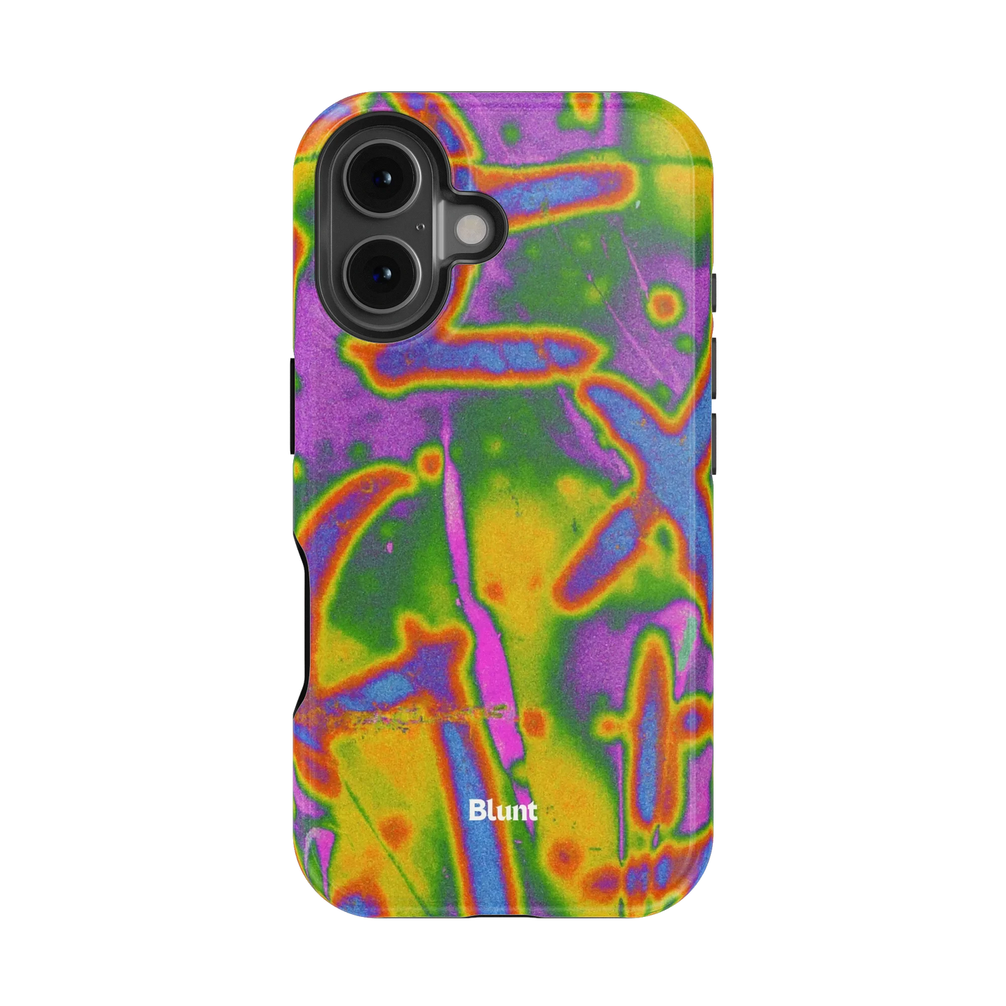 Neon Terrain iPhone Case