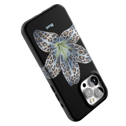 Blue-Leopard-Bloom-iphone-case-iPhone 15 Pro Max-4