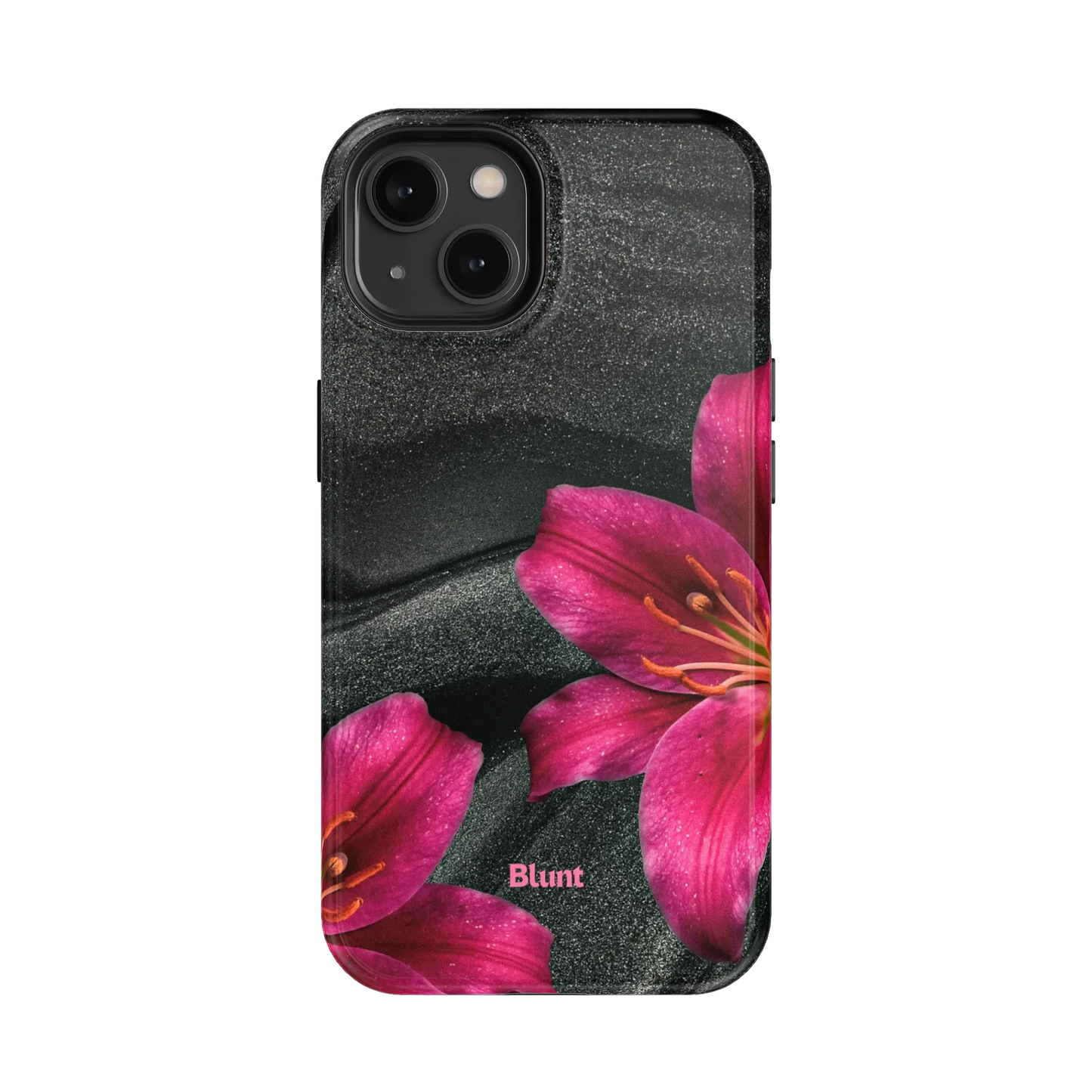 Midnight Petals iPhone Case