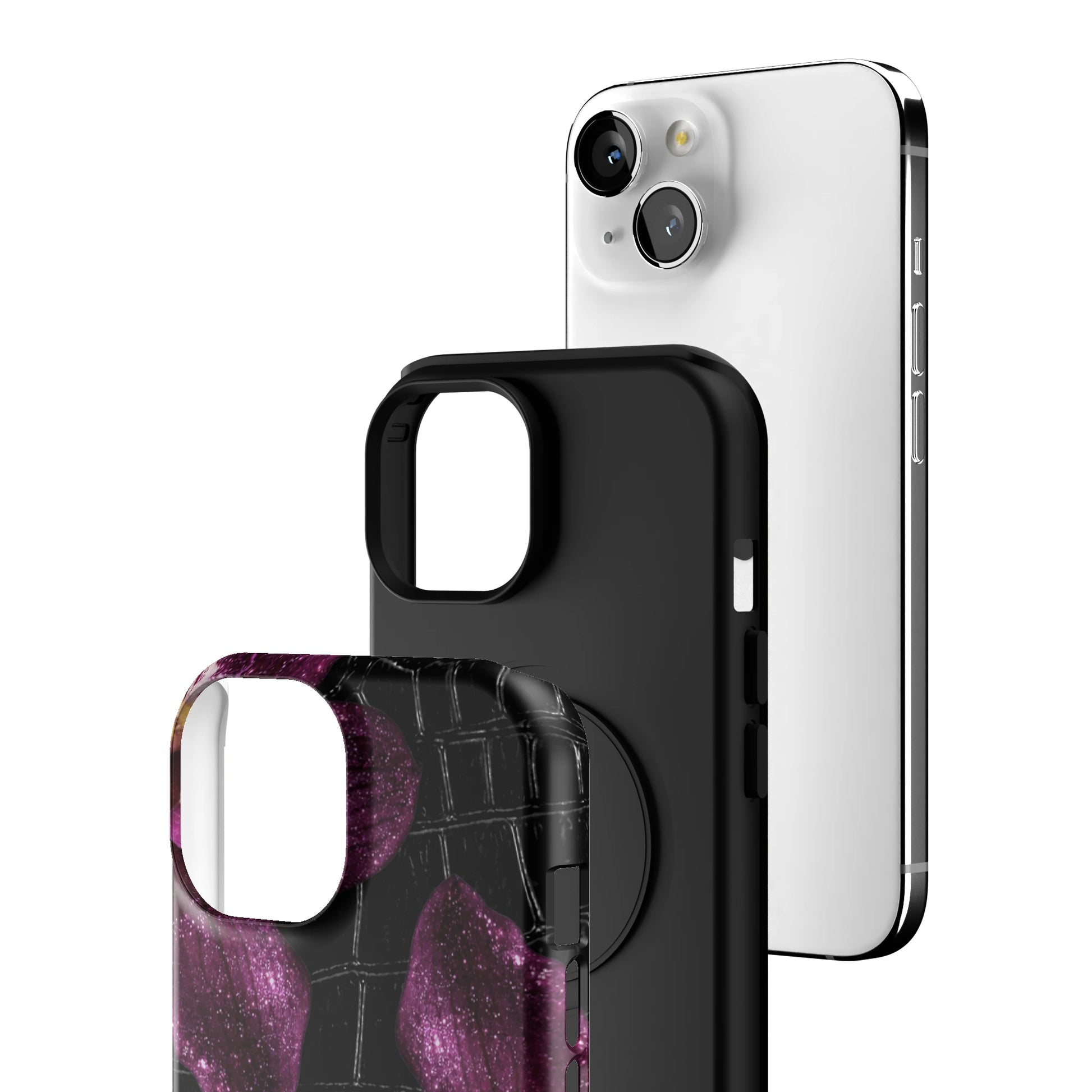 Obsidian Bloom iPhone Case gallery - Iphone_15_Iphone_3