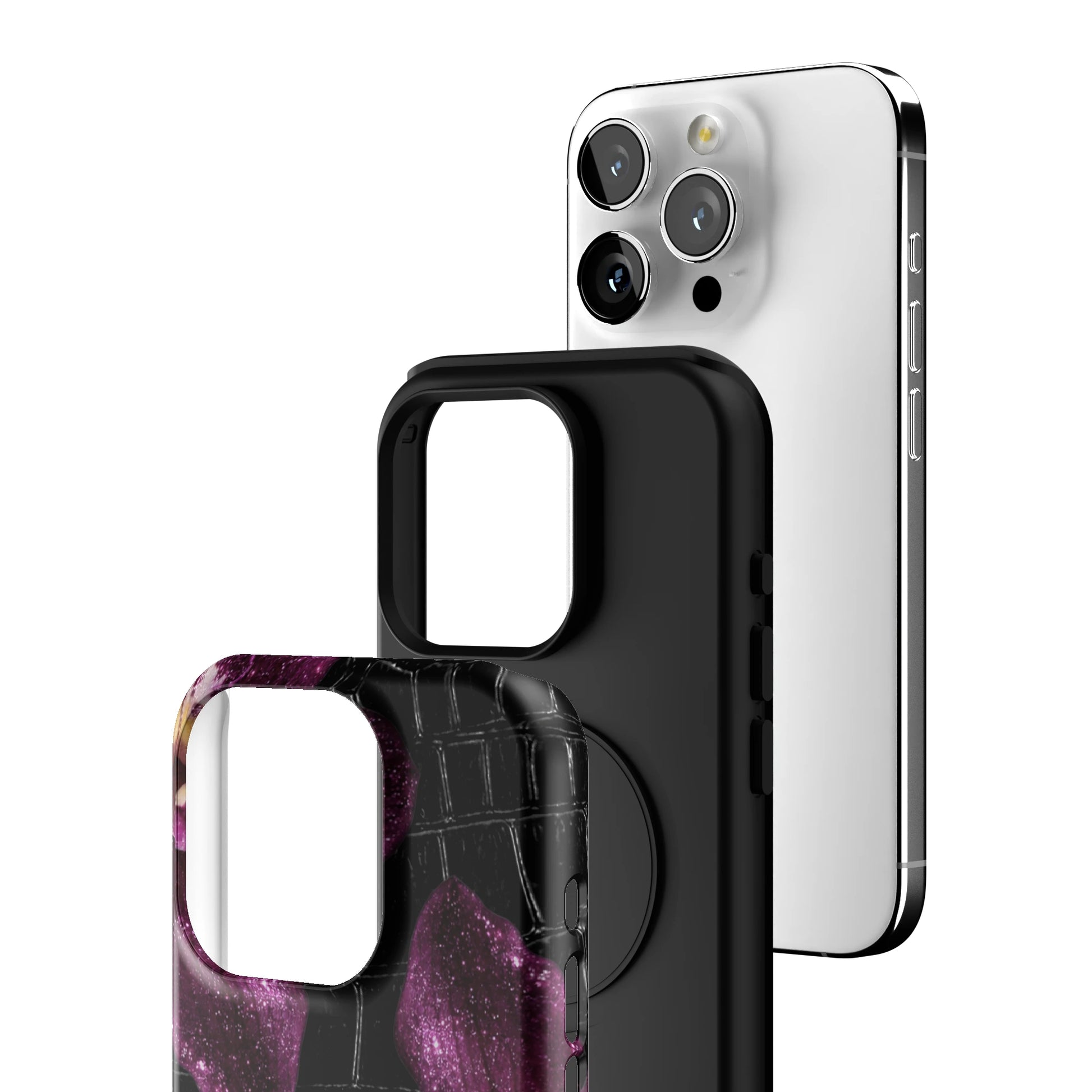 Obsidian Bloom iPhone Case gallery - Iphone_15_Pro_3