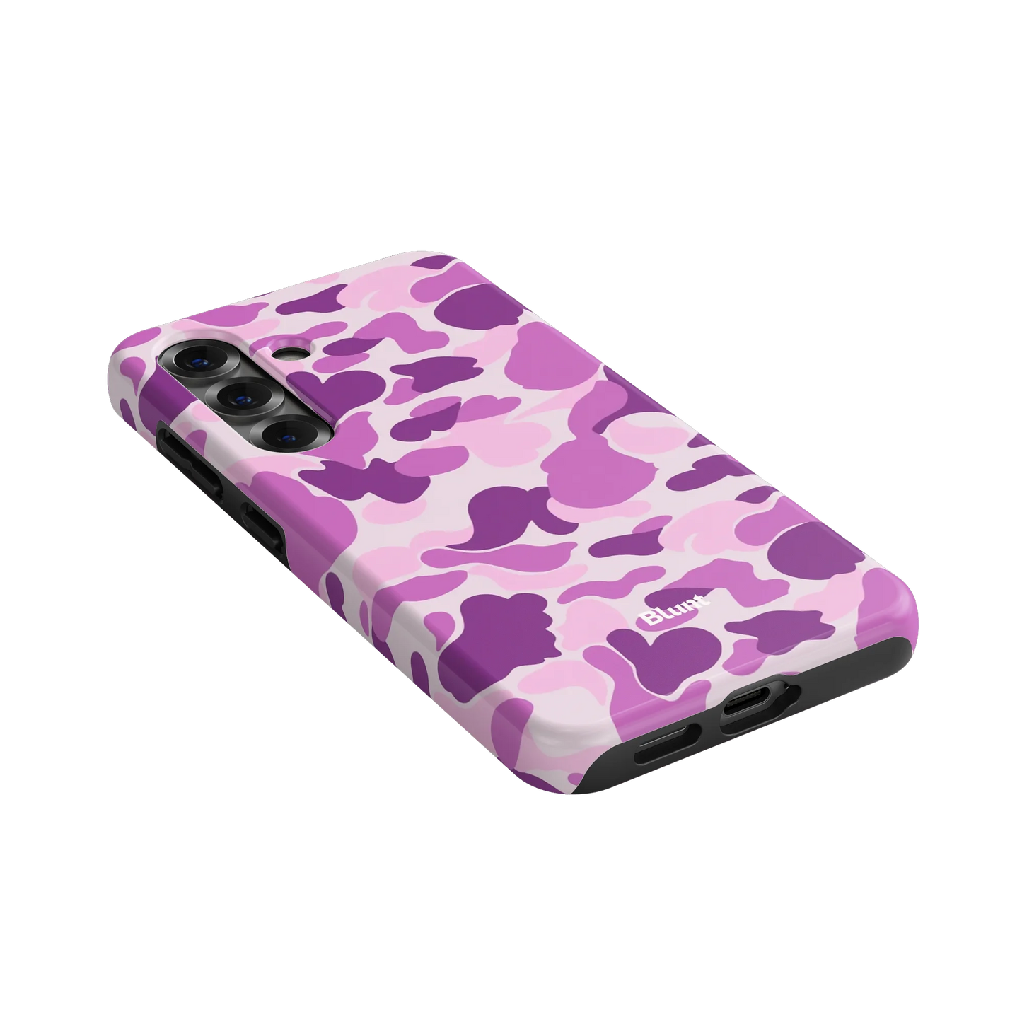 Purple Camo Samsung Case