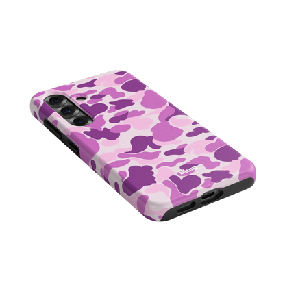 Purple Camo Samsung Case