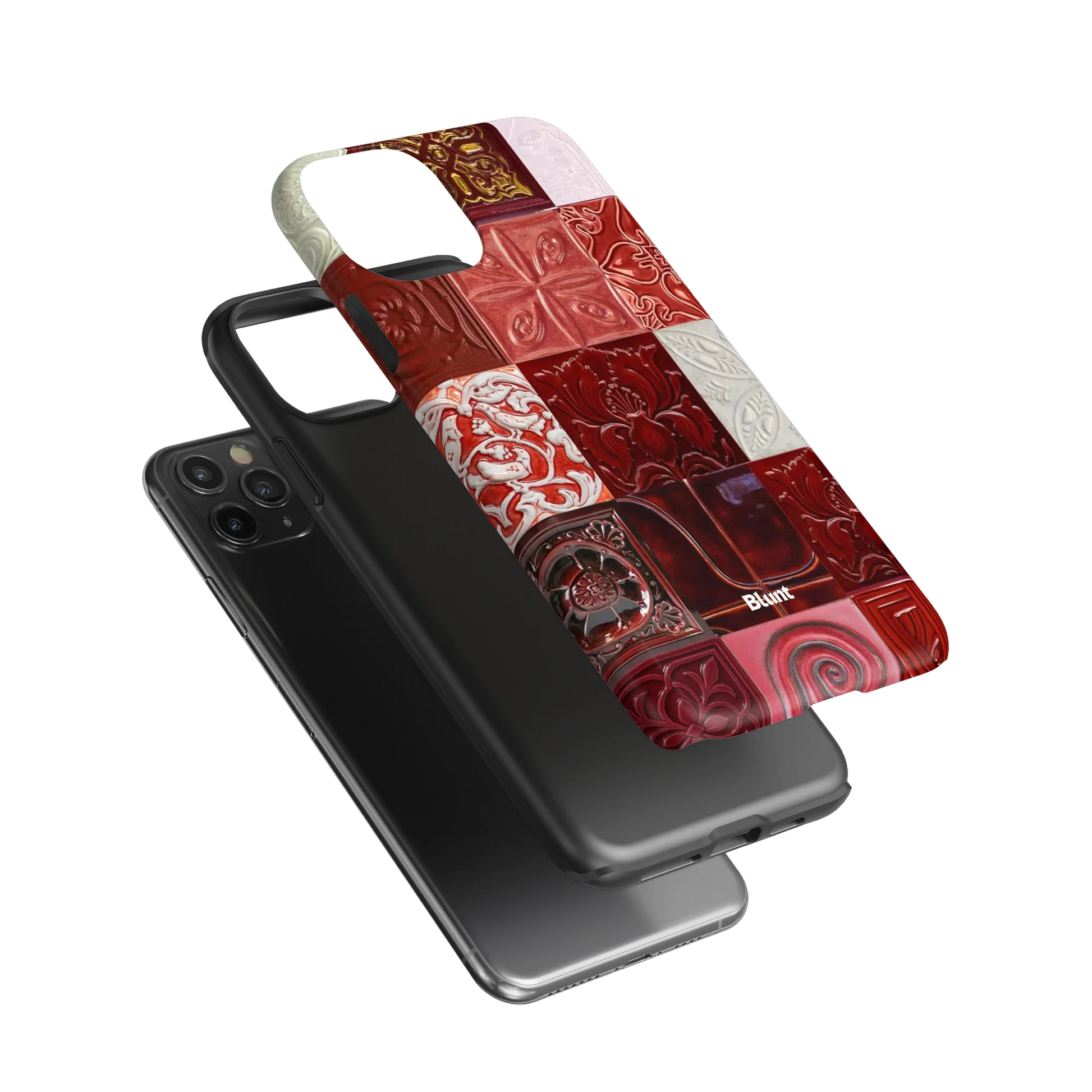 Checkered-Rouge-iphone-case-iPhone 11 Pro Max-3