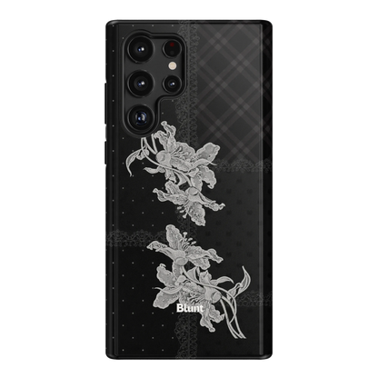 NOIR-PETALS-samsung-case-S22 Ultra-1