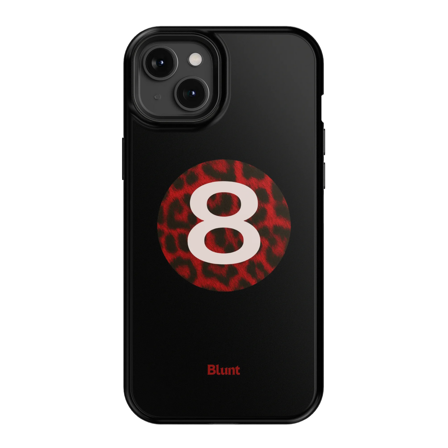 Red Cheetah Magic 8 iPhone Case