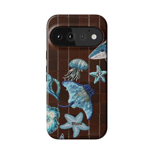 Ocean Bark Pixel Case - Blunt Cases
