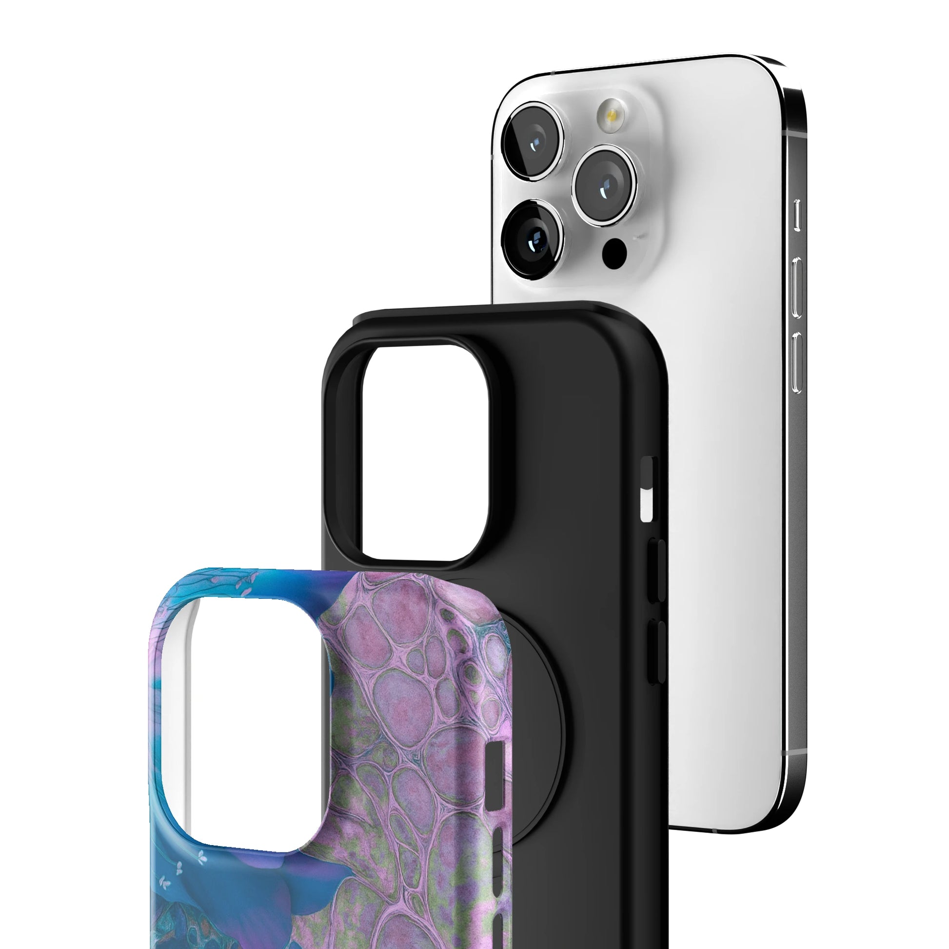 Ocean Bloom iPhone Case gallery - Iphone_14_Pro_3
