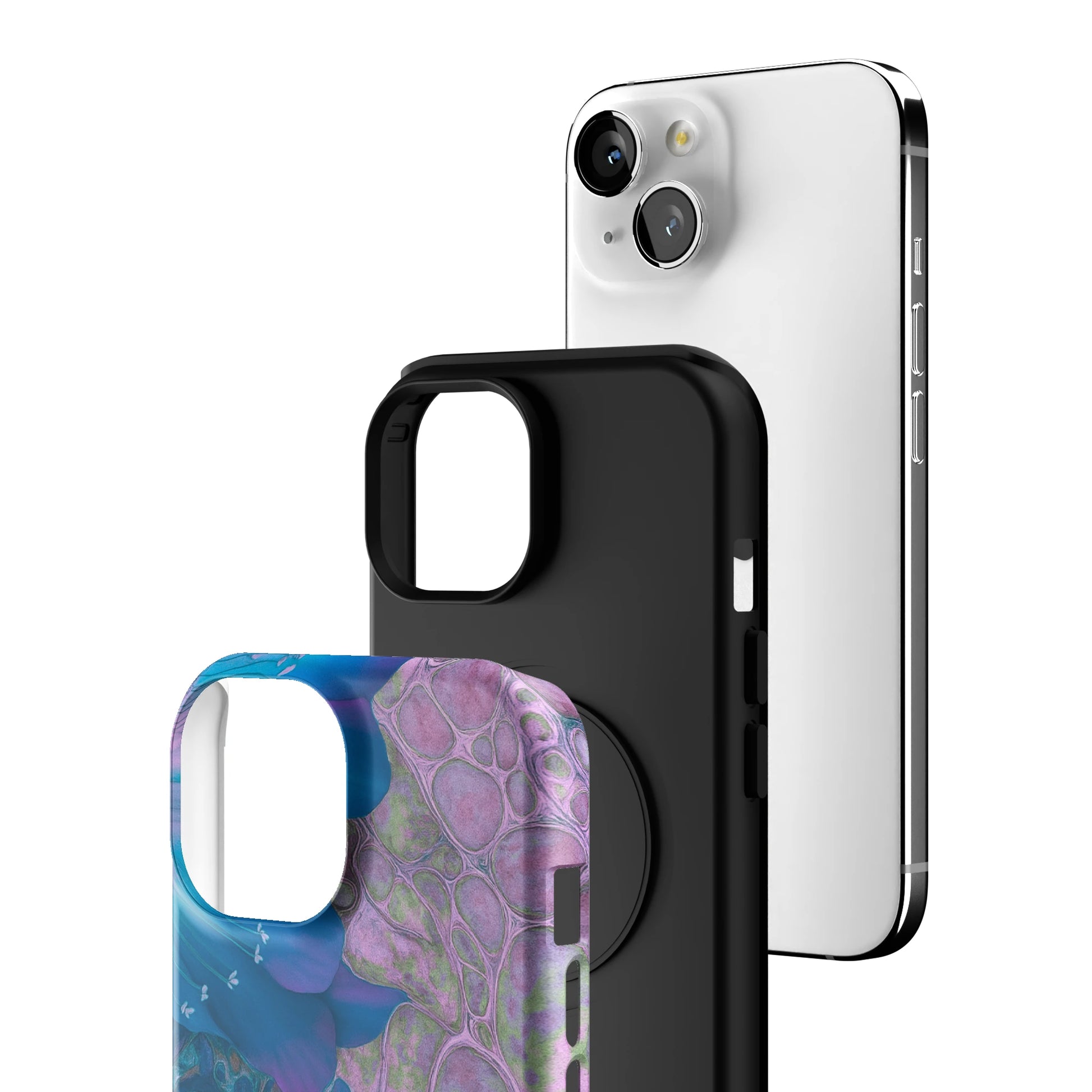 Ocean Bloom iPhone Case gallery - Iphone_15_Iphone_3