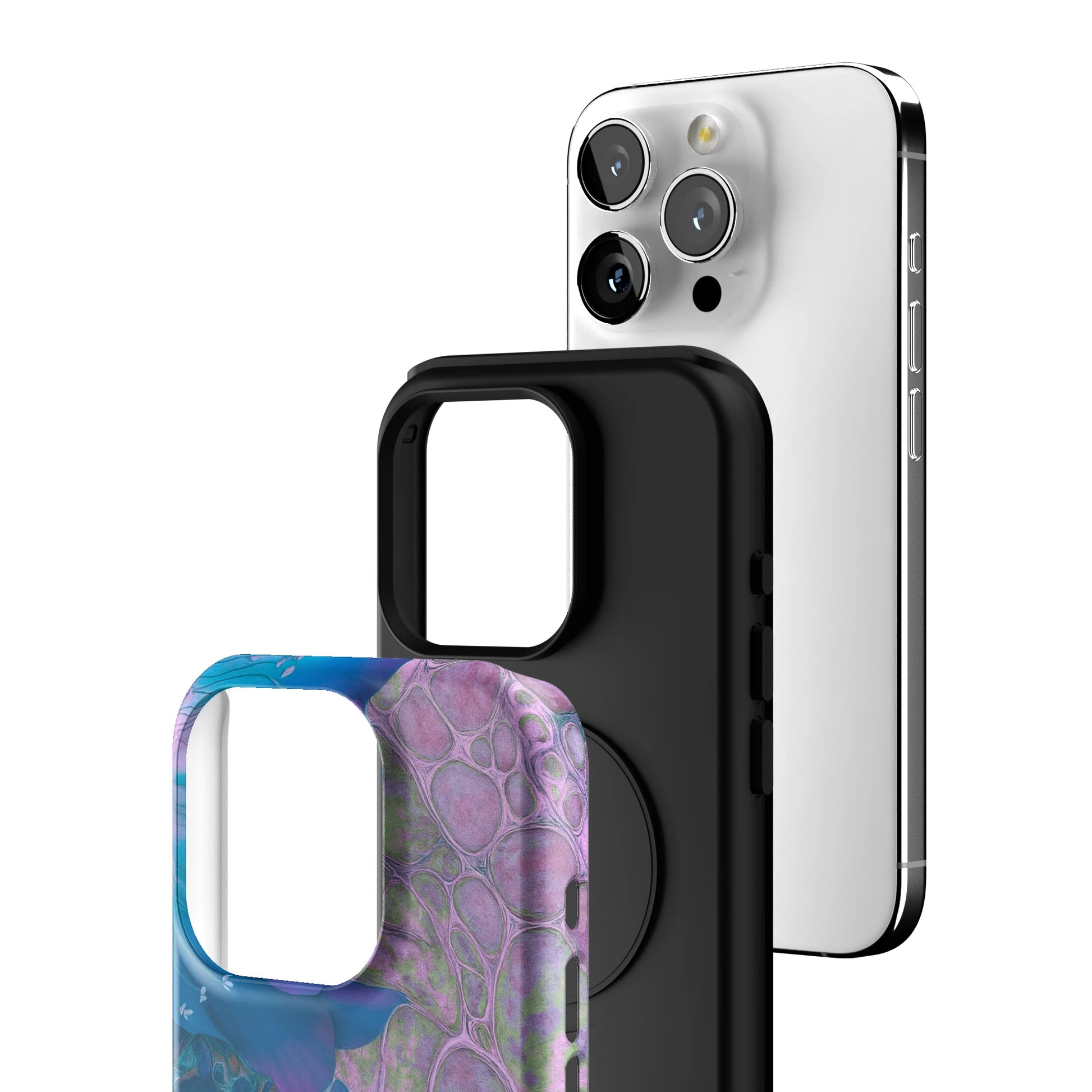 Ocean Bloom iPhone Case gallery - Iphone_15_Pro_3