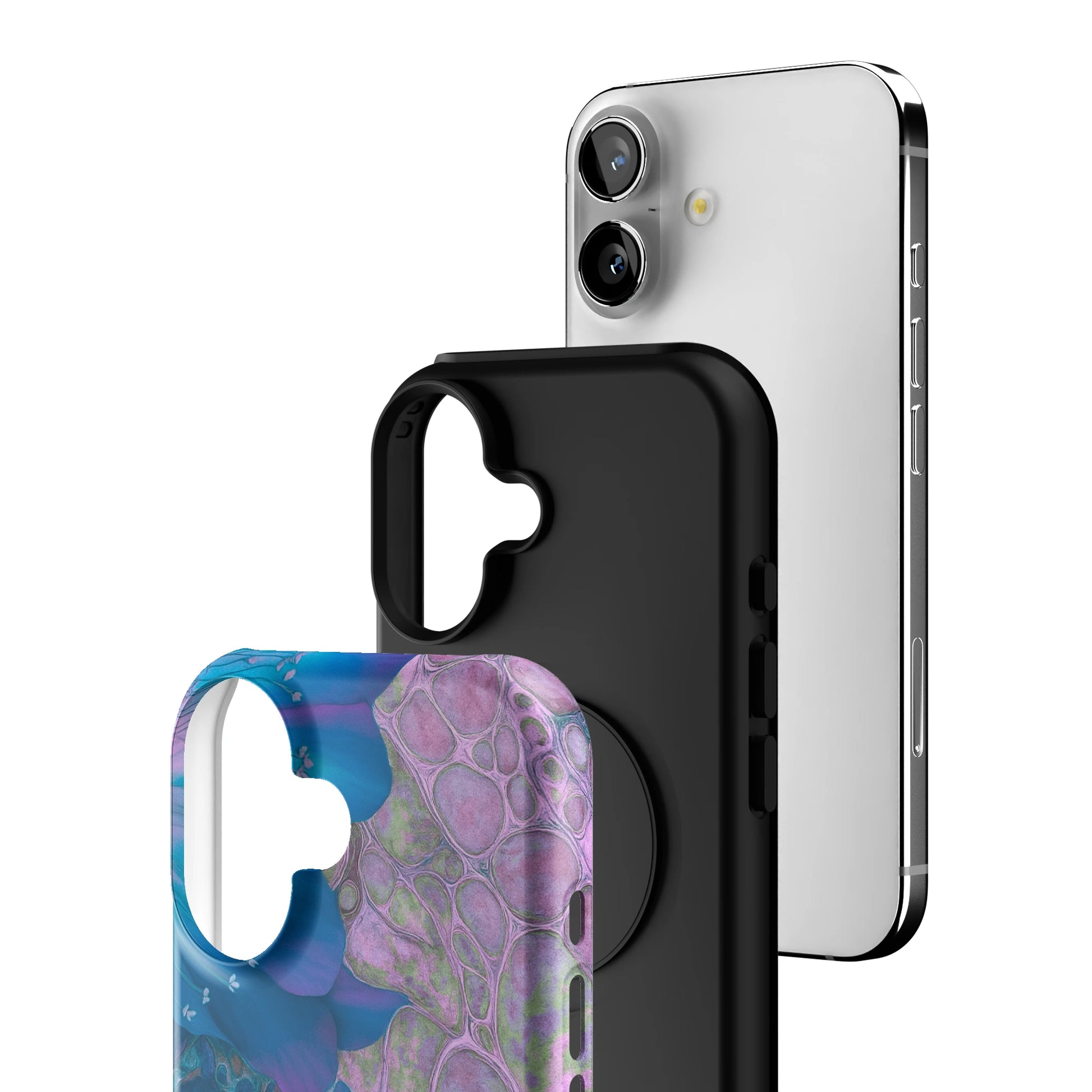 Ocean Bloom iPhone Case gallery - Iphone_16_Iphone_3