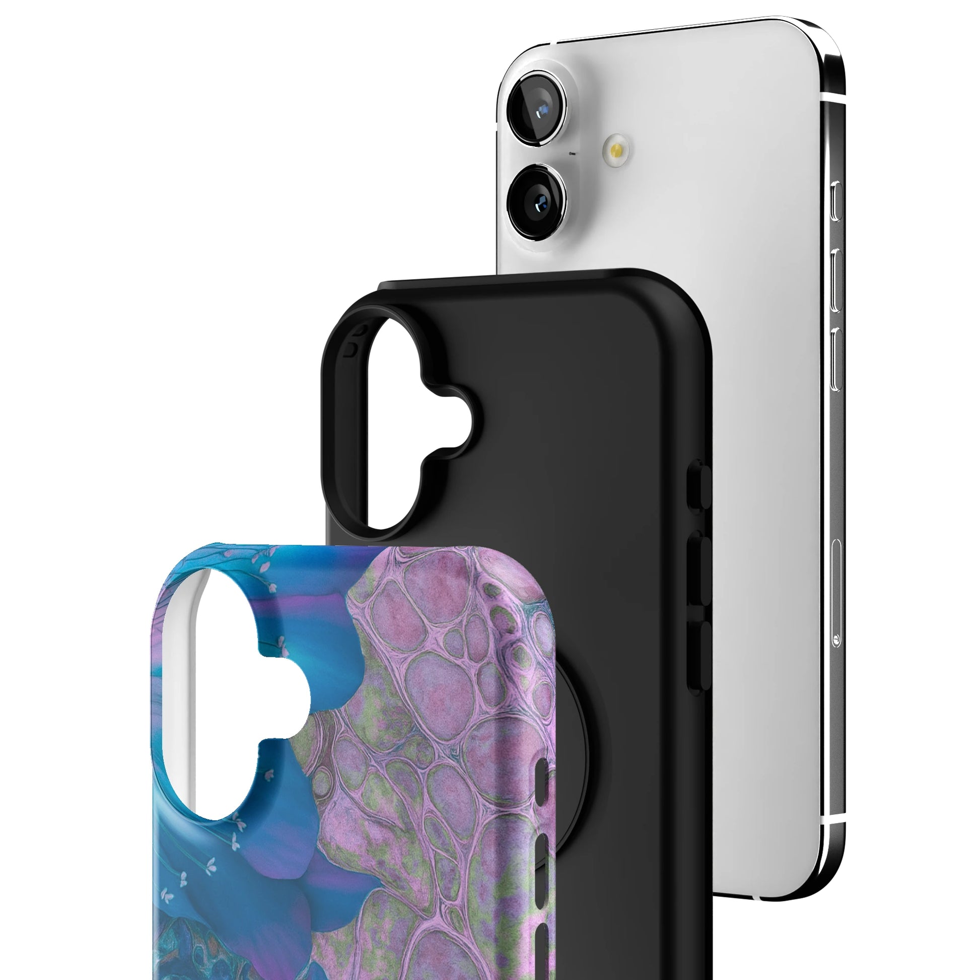 Ocean Bloom iPhone Case gallery - Iphone_16_Mini_Air_Plus_3