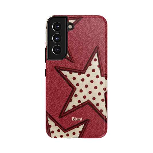 Cherry Polka Star Samsung Case