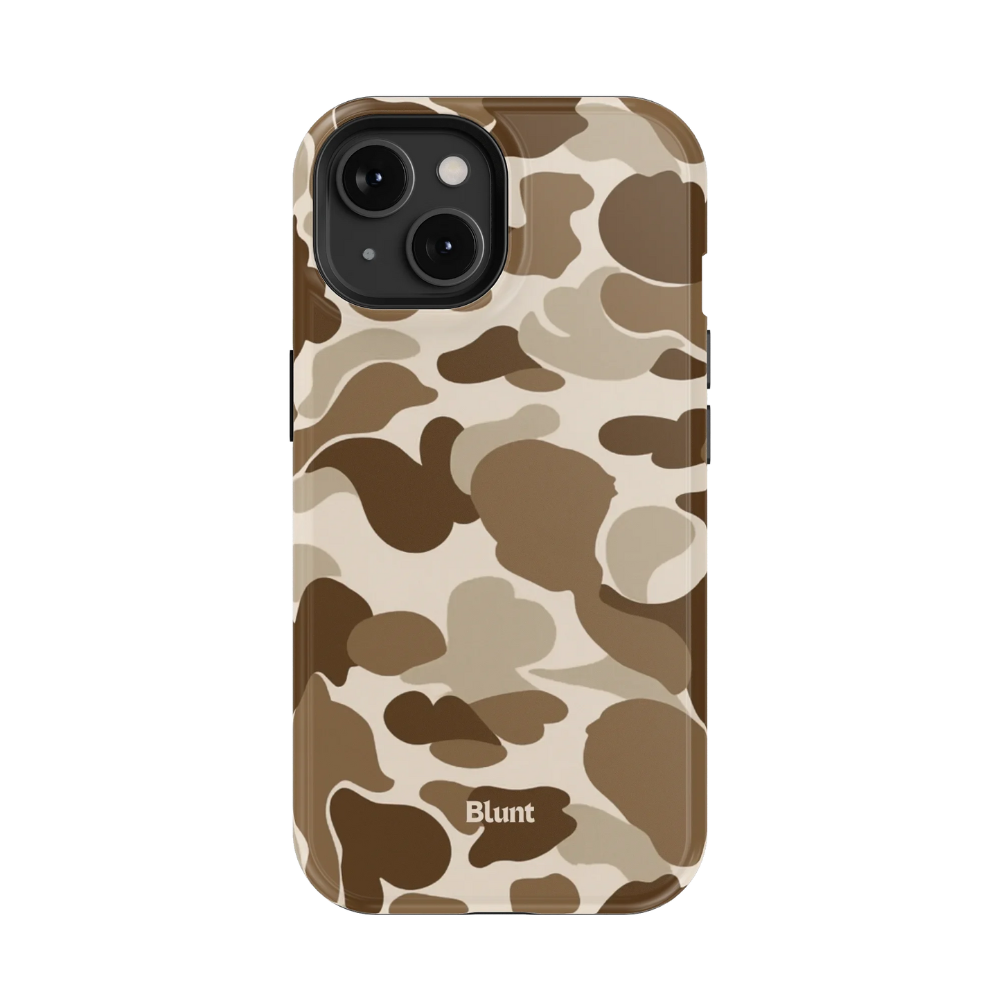 Brown Camo iPhone Case