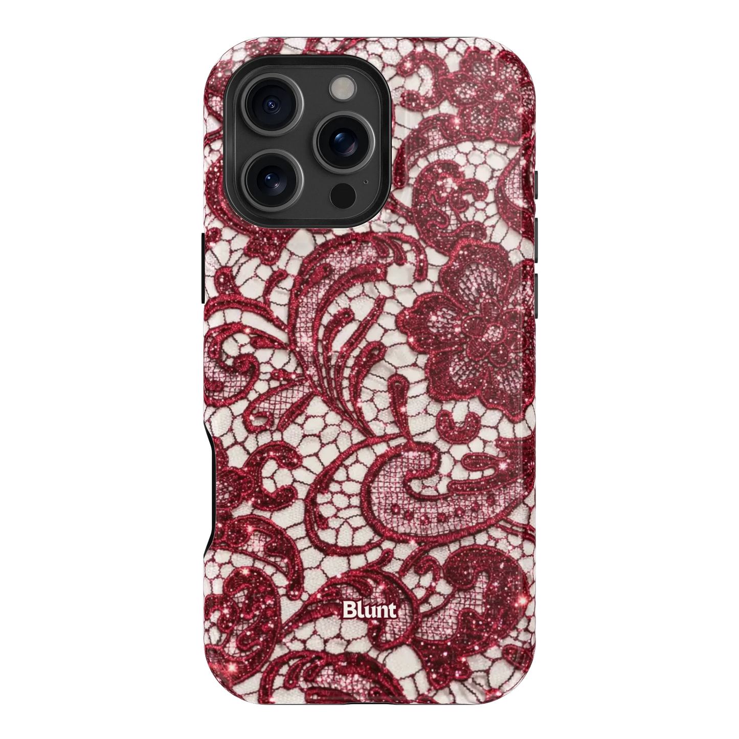 Crimson Lace iPhone Case
