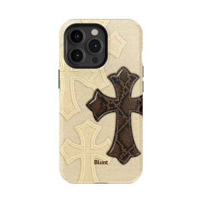 Brownscale Saint iPhone Case