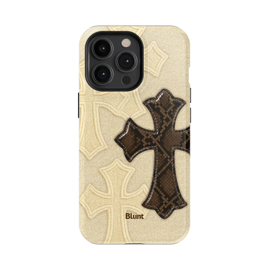Brownscale Saint iPhone Case