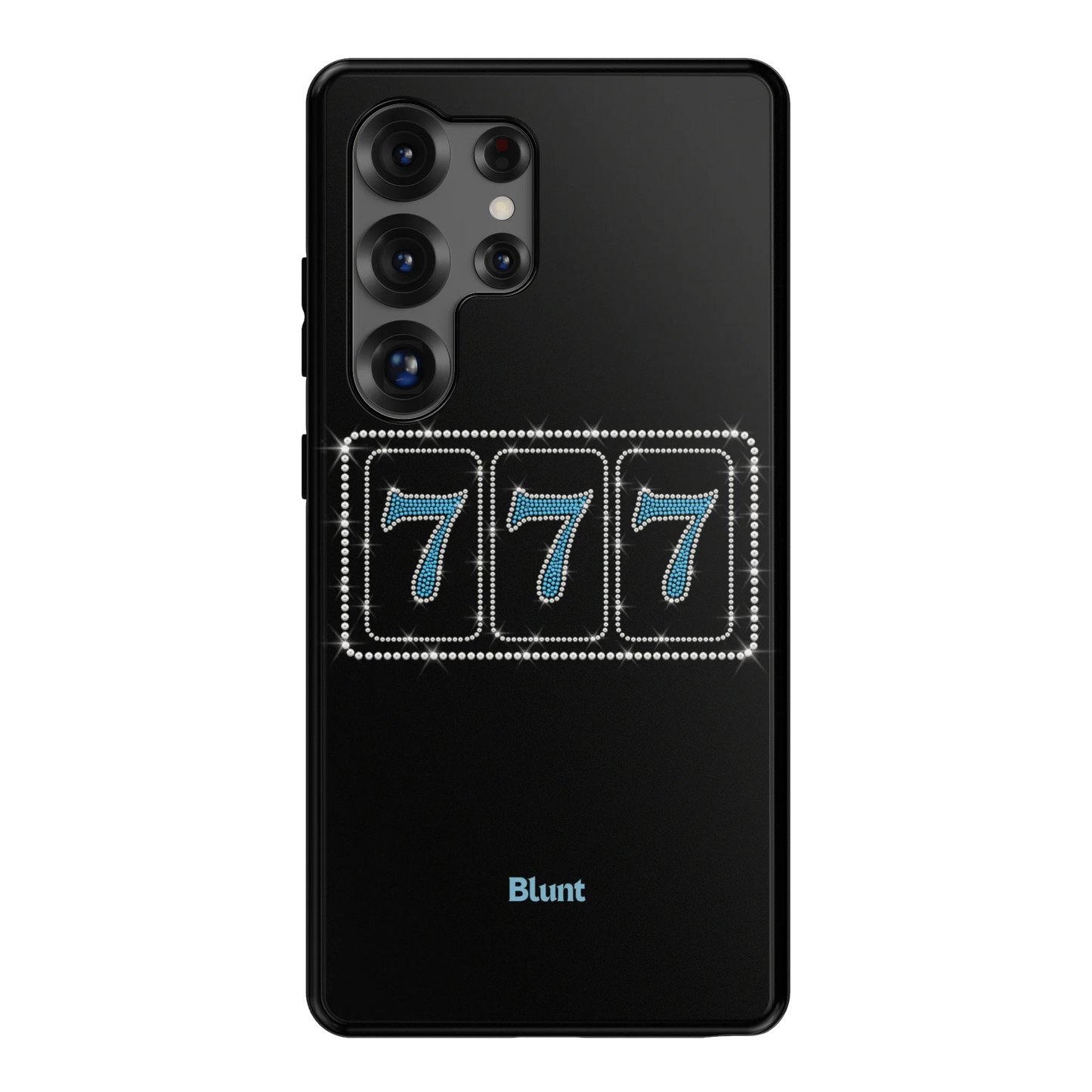 Blue Lucky 777 Samsung Case