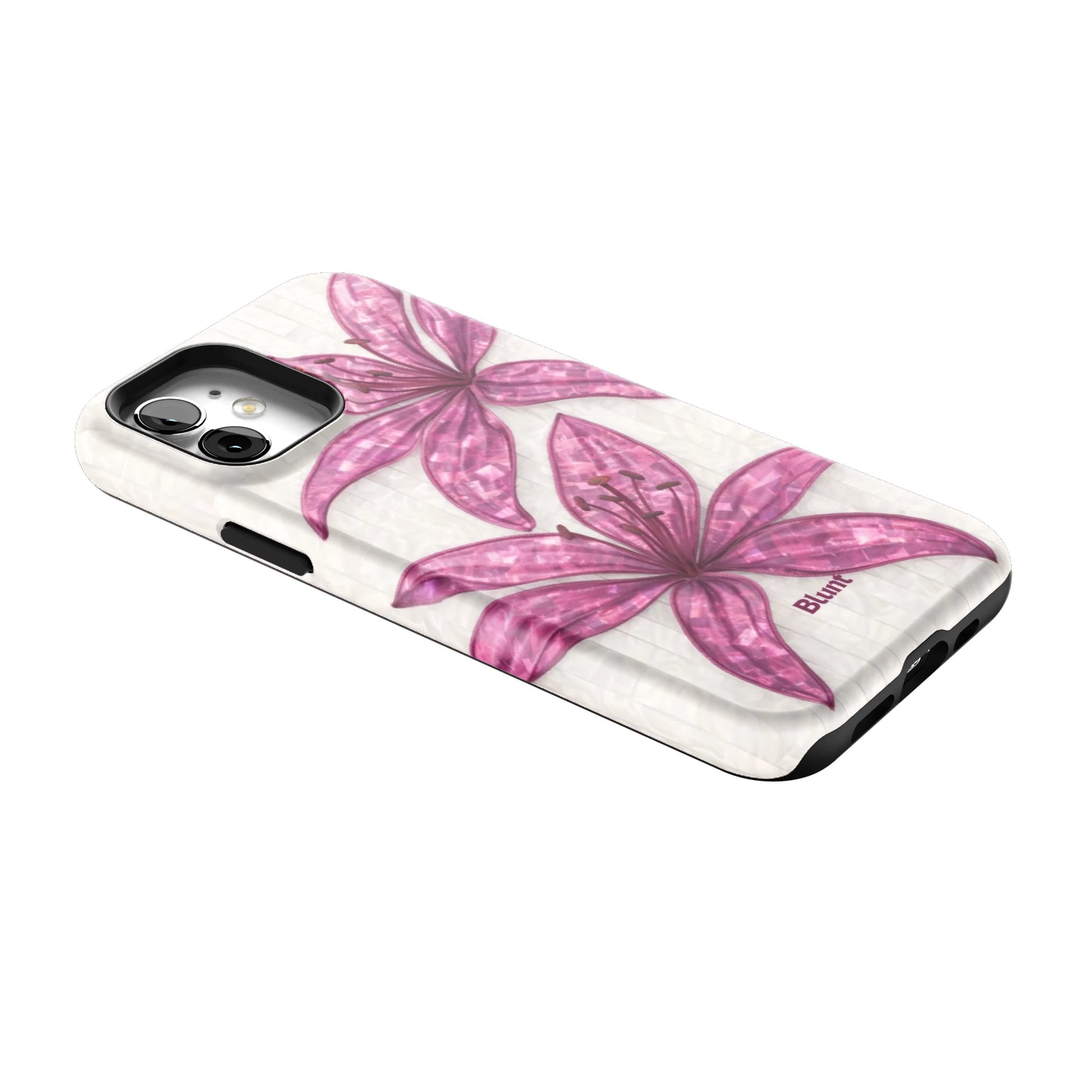 Purple-Floral-Luster-iphone-case-iPhone 12-2